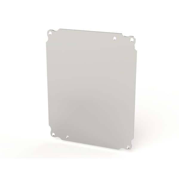 9 in H, 0.08 in D, 7 in W, Aluminum